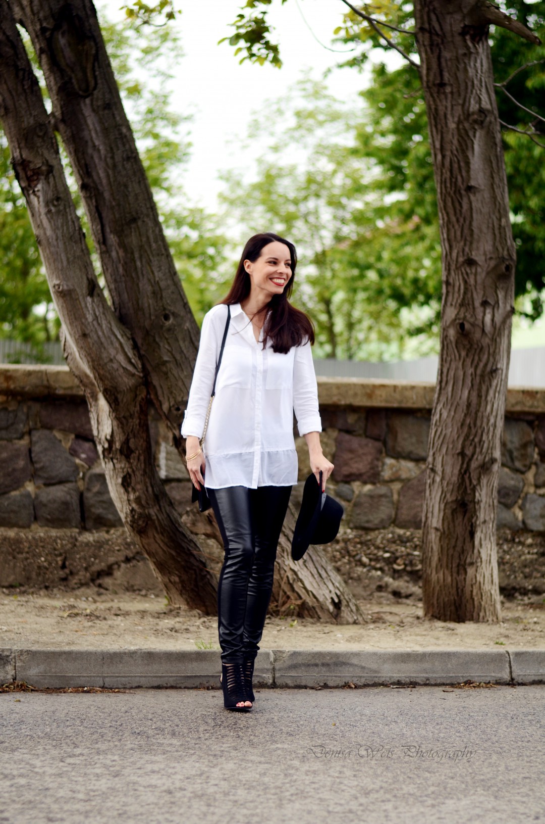 white shirt for leggings