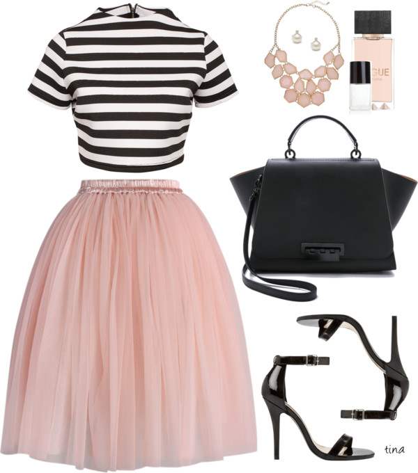 Pink Tulle Skirt - Tina Chic